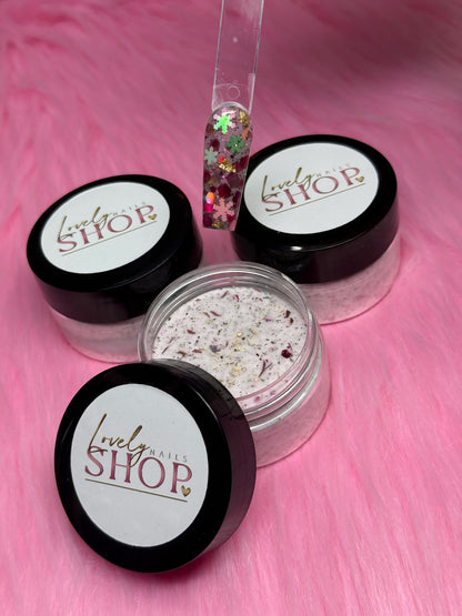 PINKY SNOW GLITTER MIX