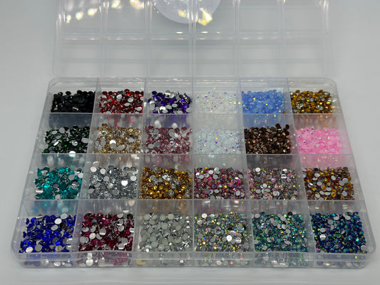Rhinestones Metalic Mix colors